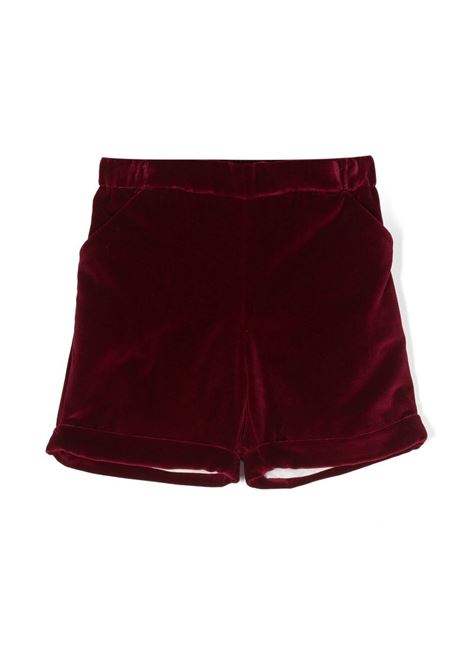 Shorts bordeaux LA STUPENDERIA | TCBR21V1409